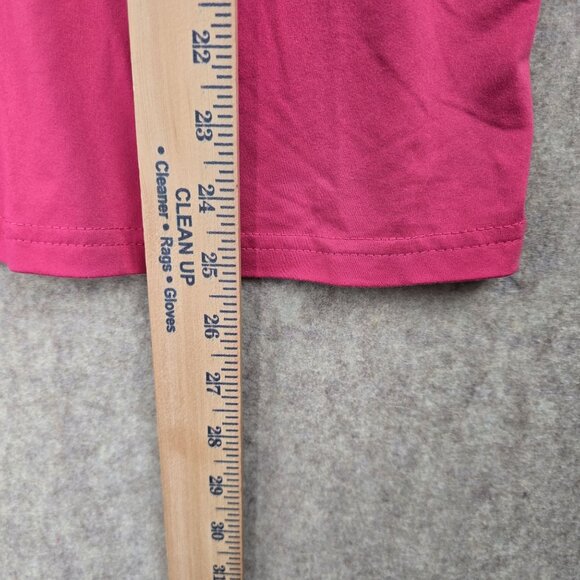 Shein Womens Pink Graphic Giraffe Print Relaxed Tee Size XL Cotton Blend - Picture 4 of 5